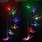 LED Solar Wind Chime Butterfly Light Color Changing IP65 Hanging Lamp (C) Newly