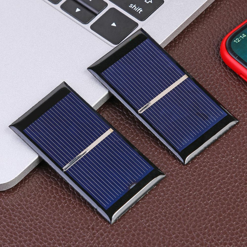 0.5V 0.3W Solar Cell Polycrystalline DIY Solar Panel System Charger Epoxy Plate