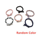 Hair Accessories Thick Concise Hand-woven Hair Tie Rope High Elastic Hair Ring