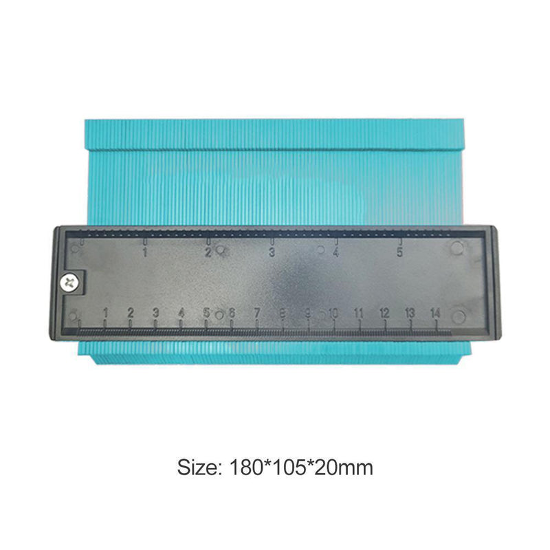 Plastic Profile Copy Gauge Contour Duplicator Standard Marking Tool (Green)