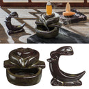 Home Decor Chinese Style Incense Burner Ceramic Backflow Censer Fragrance Lamp