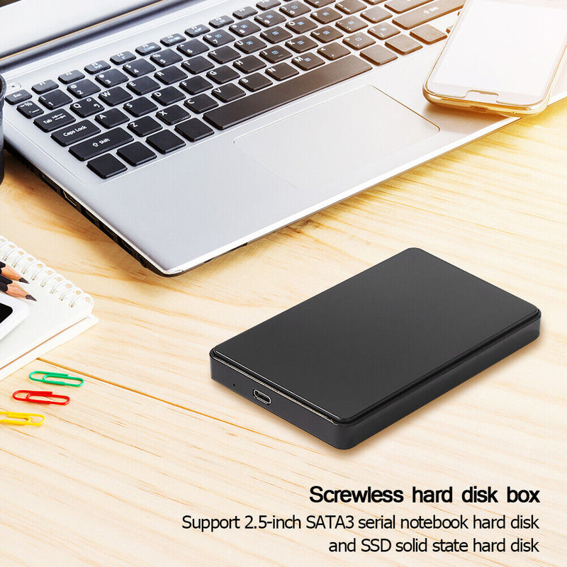 2.5 inch USB 3.1 SATA3 Hard Drive Enclosure SSD Disk HDD Mobile External Case