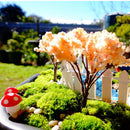10pcs/bag Mini Foam Mushrooms Micro Landscape Potted Ornaments Simulation P
