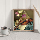 DIY Diamond Painting Kits Full Round Drill Table Violin Mosaic Home Decorat