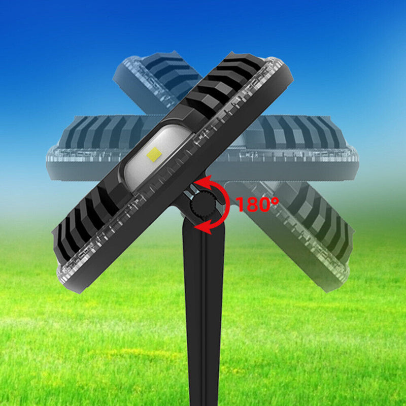 LED Solar Underground Light Pathway Waterproof Buried Lamp (Colorful Light)