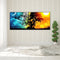 Sun Moon Tree Oil Paint By Numbers Kits Canvas Picture Wall Art DIY Craft Color