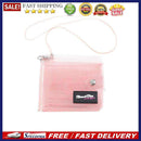 PVC Transparent Card Wallet Ladies Small Pouch Cute Female Glitter Clear Purs