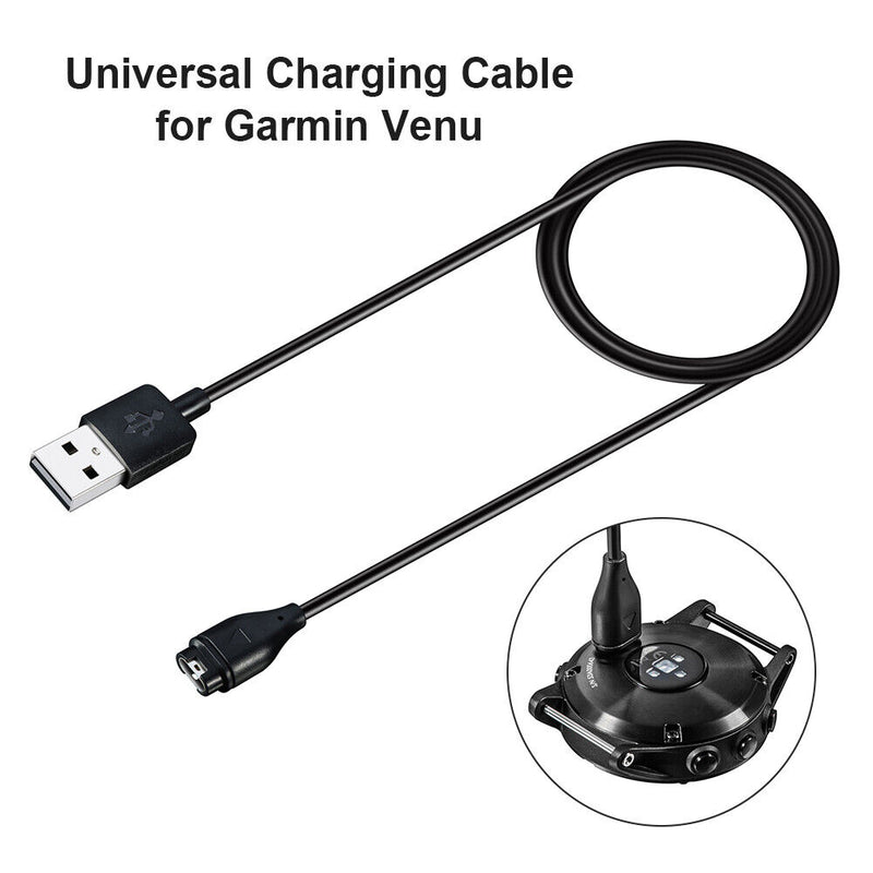 USB Charging Data Cable Power Charger Wire for Garmin Fenix 5S Venu 2 Forer