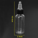 10pcs Empty 30ML Plastic Liquid Tattoo Bottle Box Case Holder Glue Oil Newly