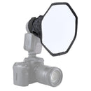PULUZ 20cm Foldable Octagon Flash Light Softbox Flash Light Diffuser Universal