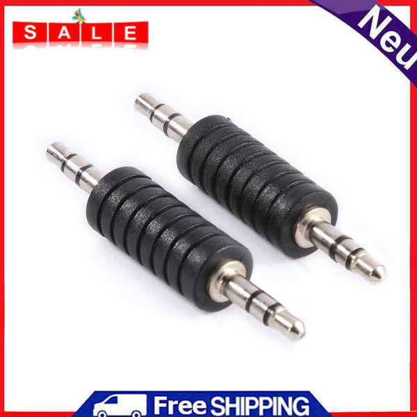Changed Audio Clutch, 3.5mm Stereo, Male to Male, 2 Pack