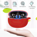 Silicone Cases for Realme Buds Air3 Charging Compartment Protector (Red) Newly