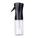 200ml High Pressure Spray Mist Bottle Salon Barber Hair Tool (Clear Black)