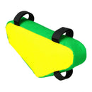 Waterproof Bike Triangle Bicycle Frame Front Tube Bags (Yellow Green) Newly