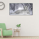White Tiger Oil Paint By Numbers Kits Canvas Picture DIY Wall Art Craft Set