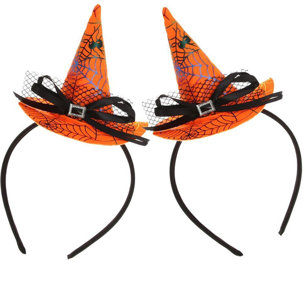 Witch Hat Performance Props Decor Headwear Party Hairband Halloween Headband