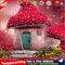 5D DIY Full Drill Diamond Painting Mushroom Cross Stitch Embroidery Kit Newly