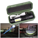 Light Focus LED Flashlight Powerful Flashlight Light Flashlight Rechargeable