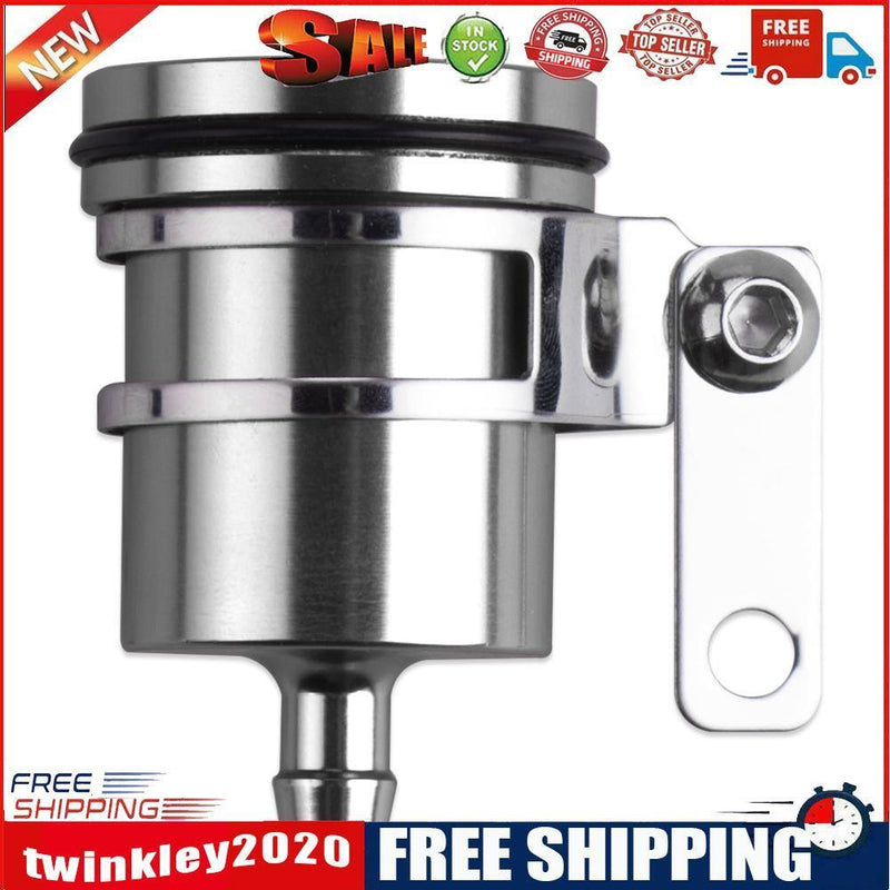 Universal Motorcycle Brake Fluid Reservoir Clutch Tank Oil Fluid Cup (Grey)
