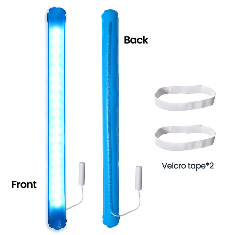 Folding Outdoor Camping Lantern RGB LED Inflatable Hiking Tent Light (1pc) Newly