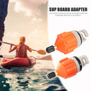 2x Rowing Boat Air Valve Kayak Surfing Paddle Board Pump Adapter (Orange) Newly