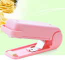 Portable Sealing Machine Food Storage Snack Bag Mini Heat Sealer (Pink) Newly