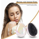 Detangling Soft Egg Round Comb Anti Static Straightening Hair Brush Salon Too