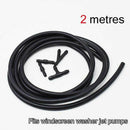 Black Rubber Tube Pipe Hose Windscreen Wiper Washer Jet O4U7