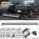 Generic 20"" 54W LED Work Light Bar Flood Spot Combo Beam Offroad Fah