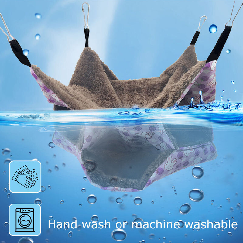 Small Animal Hammocks Rat Playing Sleeping Bed Tunnel Swing Cave for Rat