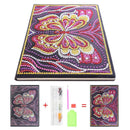 DIY Butterfly Special Shaped Diamond Painting 50 Pages A5 Sketchbook Crafts