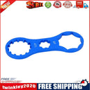 Aluminum Bicycle Front Fork Wrench for XCM/XCR/XCT MTB Repair Tool (Blue A)