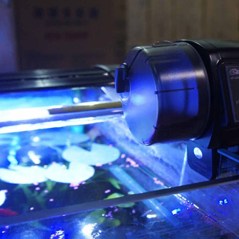Automatic Fish Tank Feeder Aquarium LCD Indicate Feeding Machine (AF2009D)