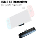 USB-C Bluetooth Wireless Audio Transmitter Adapter for Nintendo Switch PS4`