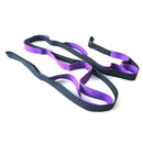 6.6ft Yoga Stretch Strap Aerial Yoga Anti-Gravity Rope w/ Grip Loops(Purple