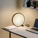 Halo Balance Lamp for Desktop, Dimmable, USB Circle Night Light (Black) Newly