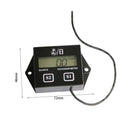 Motorcycle Digital Tach Hour Speedometer LCD Display Rpm ATV Boat Engine Tester