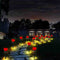 Solar Streetlight Outdoor Lawn Garden Path Yard Love LED Stake Lamp (Red) Newly