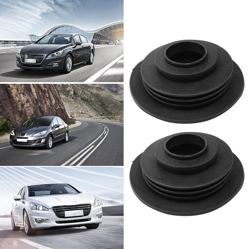 2pcs HID LED Headlight Dust Cover Rubber Dustproof Sealing Headlamp Bulb Caps