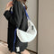 #A Large Capacity Semicircle Crossbody Satchel Korean Students Handbags Purse