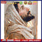 Frameless Oil Paint By Numbers DIY Pastor Picture Craft Kit for Living Room