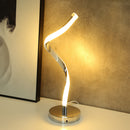 LED Spiral Table Light Eye Protection Reading Lighting Lamp (Warm Light) Newly