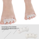 2pcs Shock Absorption Hallux Valgus Concealer Eases Foot Pain Toe Separator