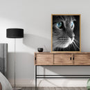Cat Frameless Picture Oil Paint By Numbers Hand Painted Picture for Bedroom