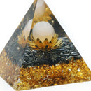 6cm Orgone Pyramid Peridot Crystal Stone Healing Orgonite Energy Chakra (I)