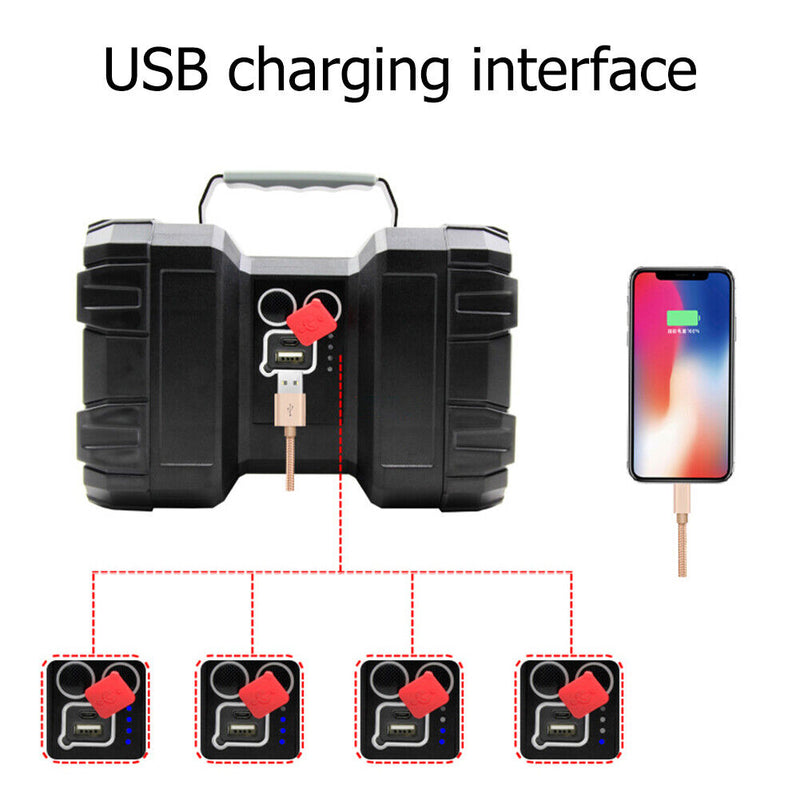 #A Portable Work Spotlight Outdoor Lighting Led for Camping Emergency Night Work