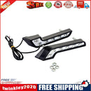 2x Bright White DC 12V 6 LED Daytime Running Light DRL Car Day Driving Fog