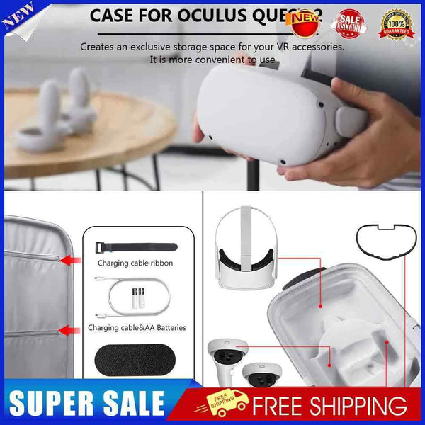 Felt Storage Bag for Quest 2/Quest Glasses Headset Outdoor Carrying Supply
