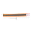 Night Reflective Safety Belt Outdoor Arm Strap Luminous Arm Band (Orange) Newly