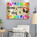 Home Letter 5D DIY Full Round Drill Diamond Painting Rhinestones Decor 40x3